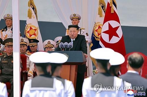 North Korea commissions new destroyer, Kim Jong-un touts naval power boost