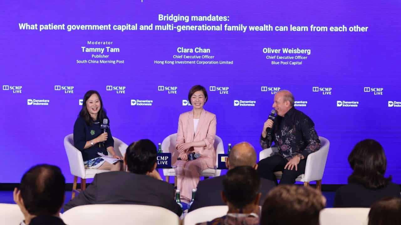 Hong Kong investment chief claims $8 return for every $1 invested