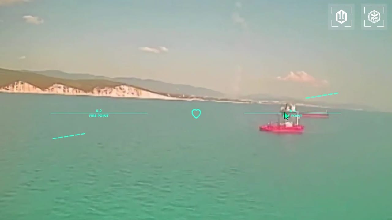 Ukraine claims drone strikes hit 12 Russian shadow fleet vessels