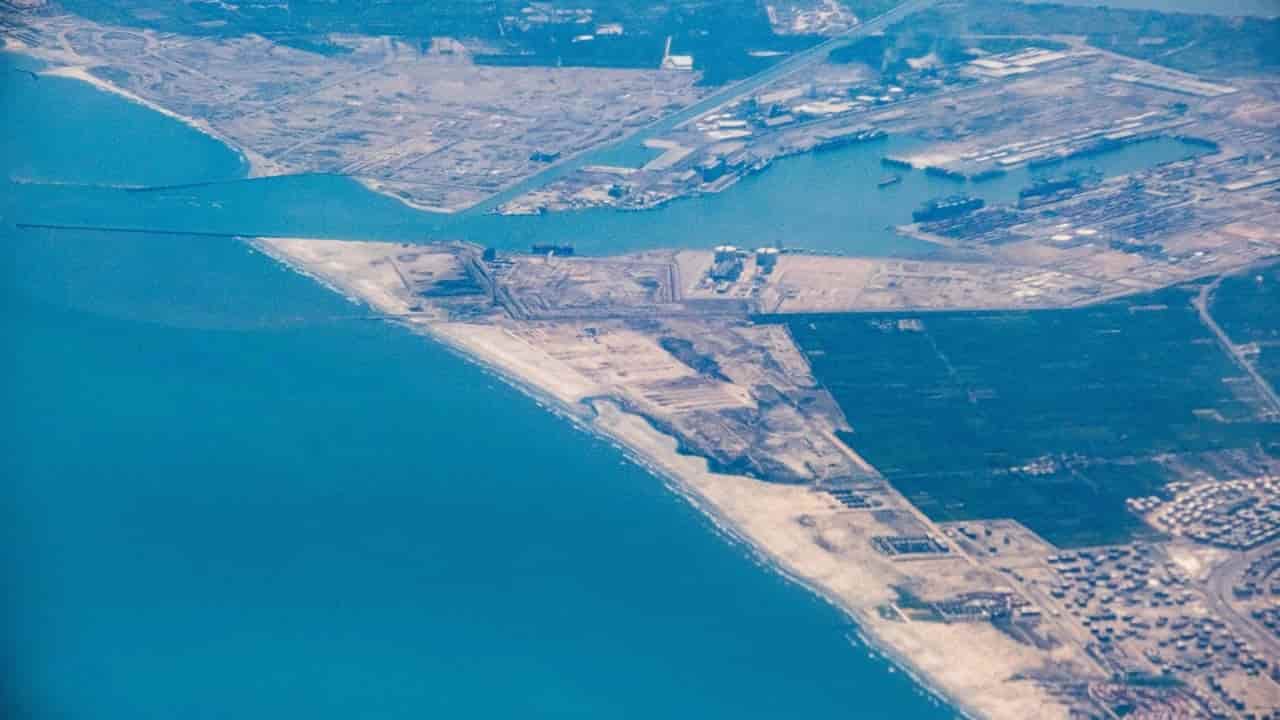 Drone strike ignites gas tanker at Egypt's Damietta port
