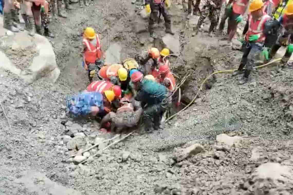 Nepal hydropower tunnel survivors rescued after 9 days