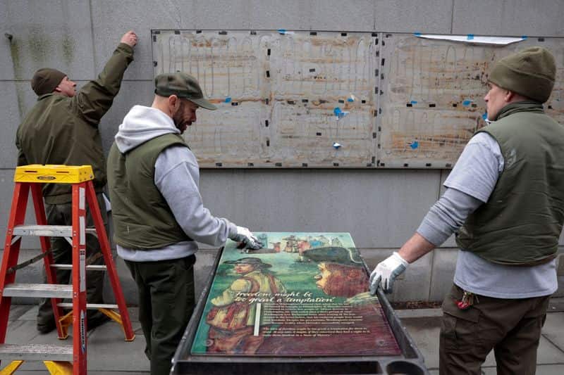 Court delays Trump administration order to reinstall park exhibits