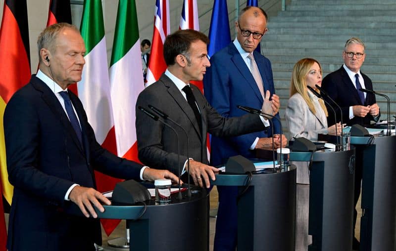 European leaders pledge unity ahead of NATO summit