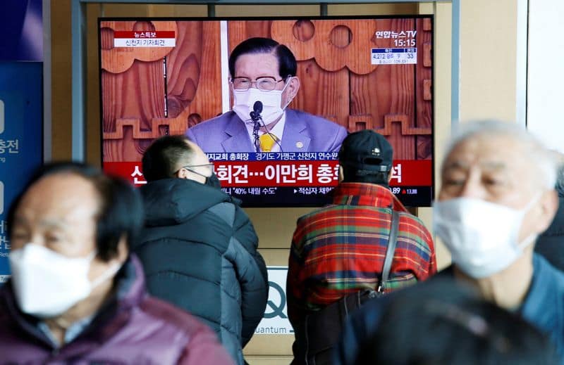 South Korea arrests Shincheonji church founder Lee Man-hee for political interference
