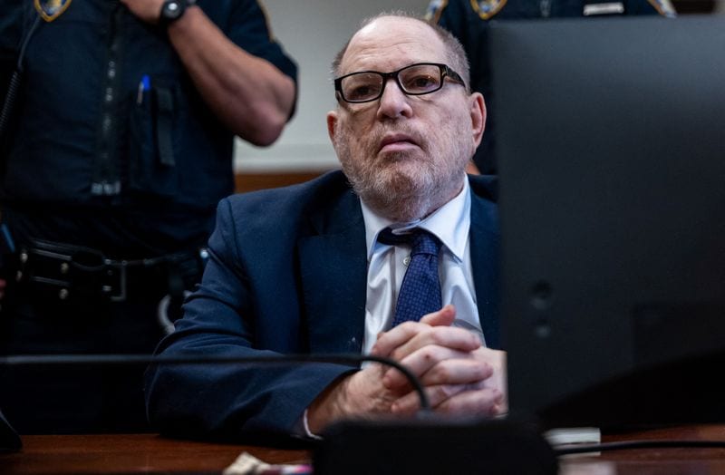 Prosecutors drop rape case against Harvey Weinstein