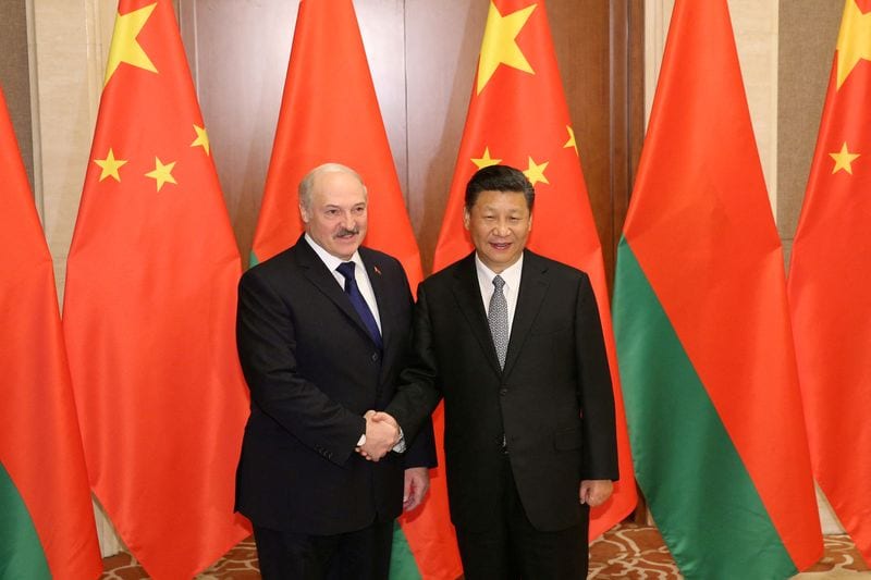 Belarus' Lukashenko meets China's Xi in Beijing for talks
