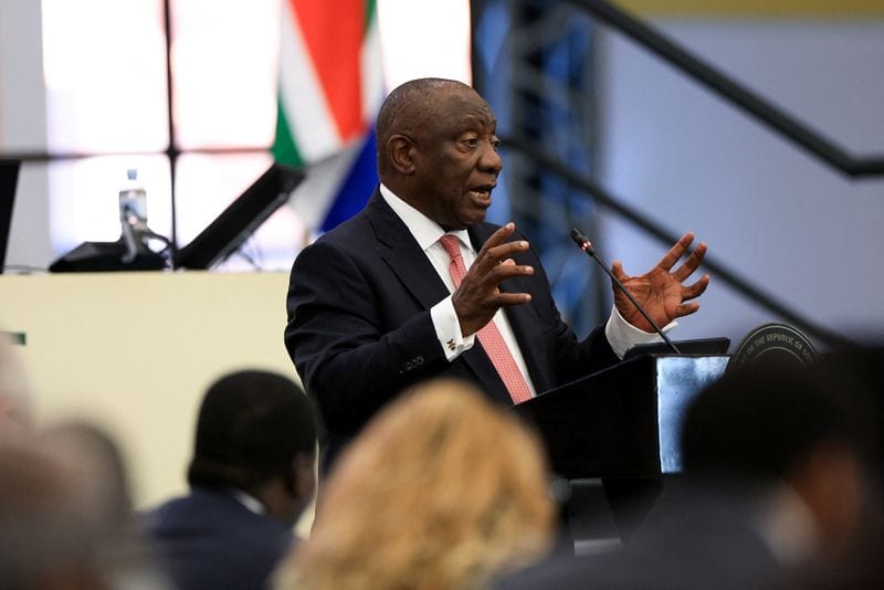 South African President Ramaphosa Announces Cabinet Reshuffle