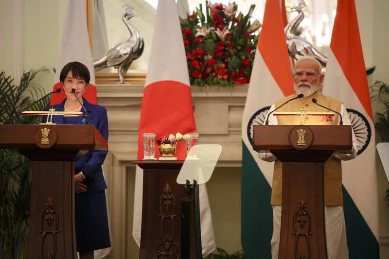 India, Japan Sign Pacts to Boost Cooperation in AI, Metals, Energy
