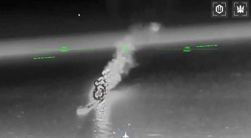 Ukraine strikes eight Russian 'shadow fleet' tankers