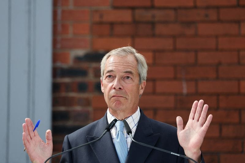 Nigel Farage resigns as MP to contest Clacton by-election