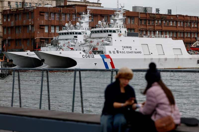 Taiwan hosts foreign lawmakers on Coast Guard ship amid China patrols