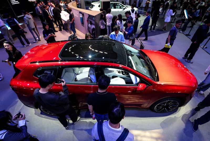 BMW struggles in China's EV race as local rivals surge ahead