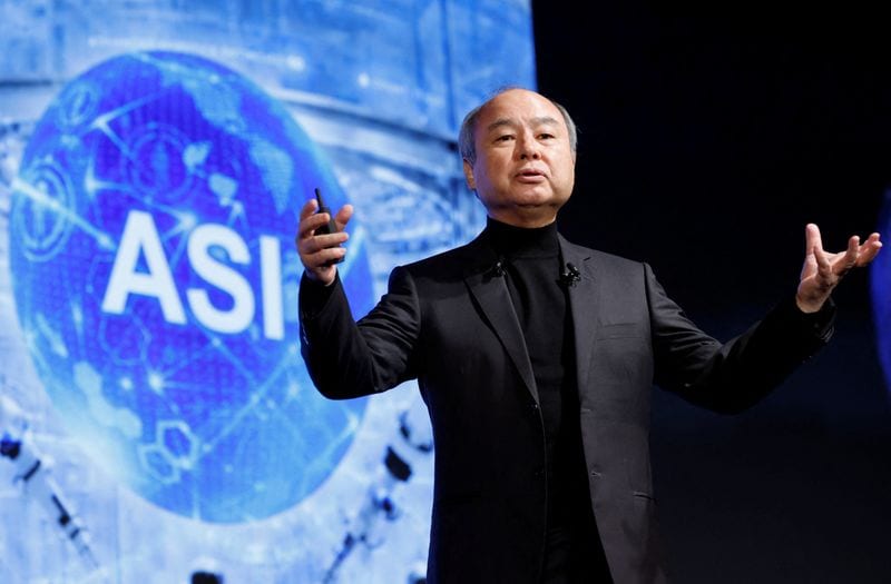SoftBank's Son: AI to require $5 trillion annually by 2040, dismisses bubble concerns