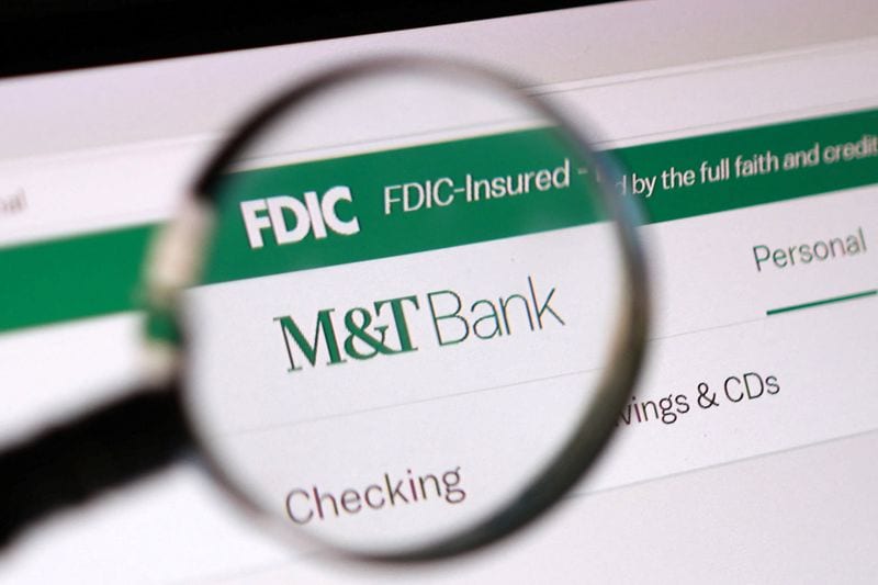 M&T Bank's second-quarter profit rose on higher interest income