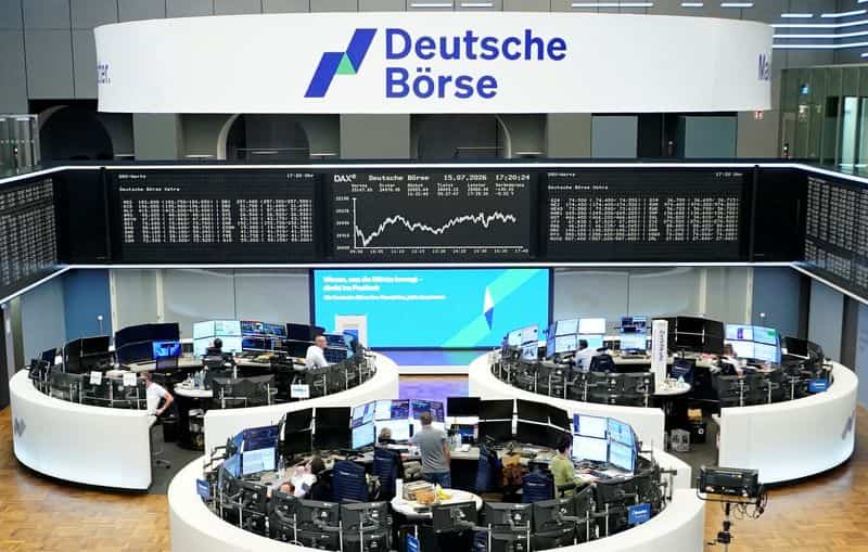 European shares slip as Mideast tensions offset ASML, Richemont gains