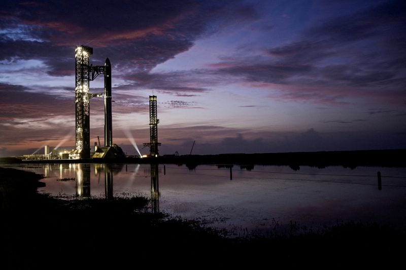 SpaceX targets Monday for Starship launch after engine abort, shares slide