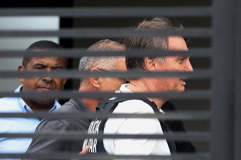 Brazil justice suspends visits to Jair Bolsonaro for 30 days