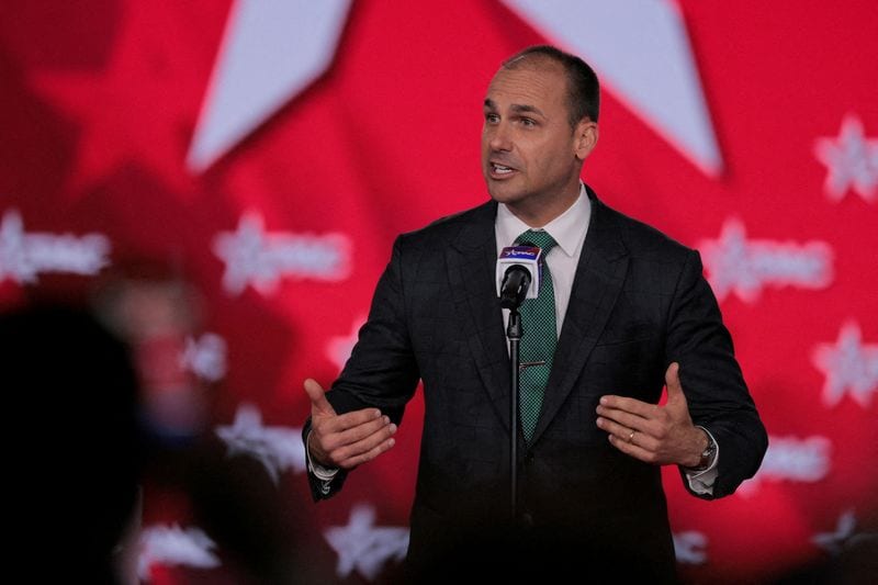 Eduardo Bolsonaro, son of Brazil's former President, secures US green card