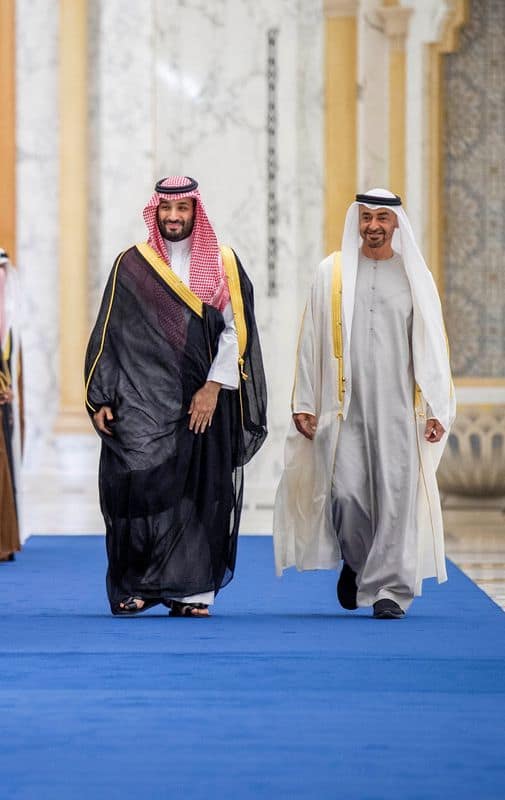 Saudi, UAE ministers signal unity on social media after months of tension