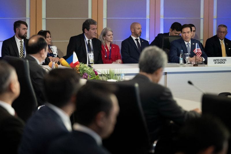 Rubio warns Iran controlling Hormuz Strait sets 'dangerous precedent'