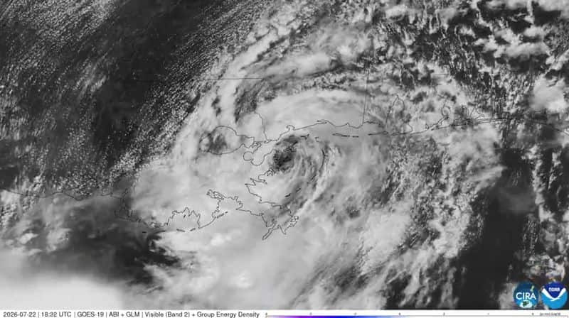 Tropical Storm Bertha Makes Landfall in Louisiana, Threatening Oil Production