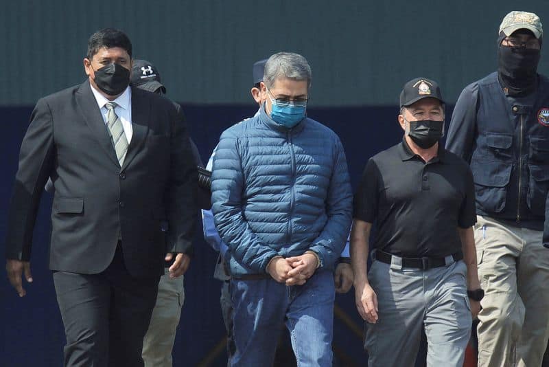 Hernandez to seek dismissal of Honduran charges after Trump pardon