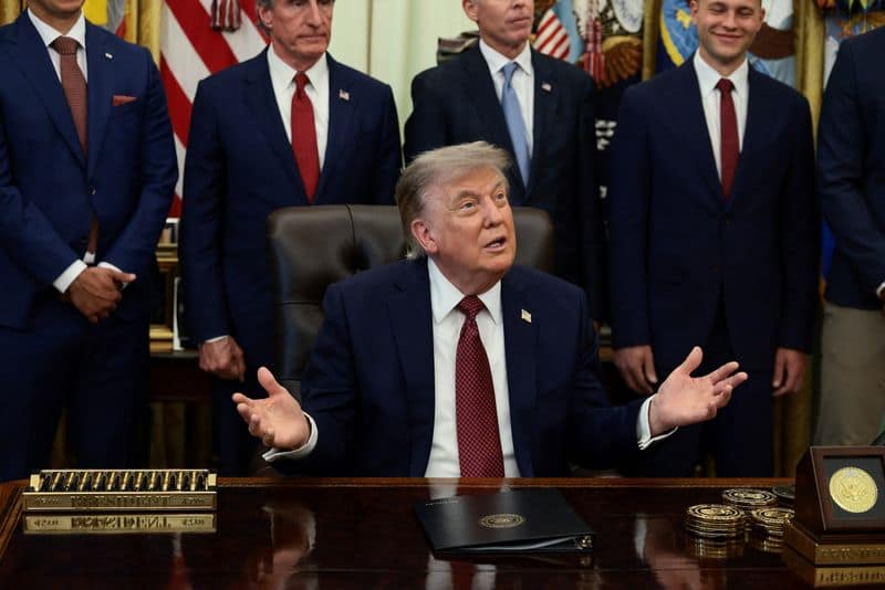 Trump ties Saudi nuclear deal to Abraham Accords