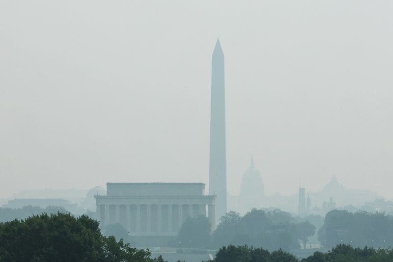 Trump threatens Canada with tariffs over wildfire smoke