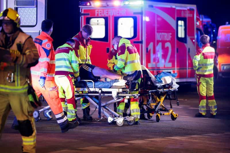 Car hits crowd at Berlin Pride march, several injured