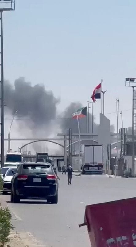 Kuwait-Iraq border crossing reopens after drone attack