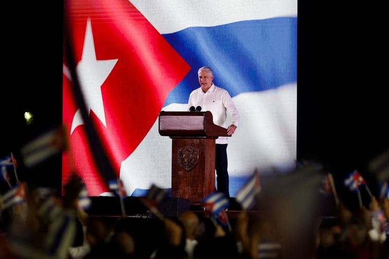 Cuban president accuses US of 'political genocide' over sanctions