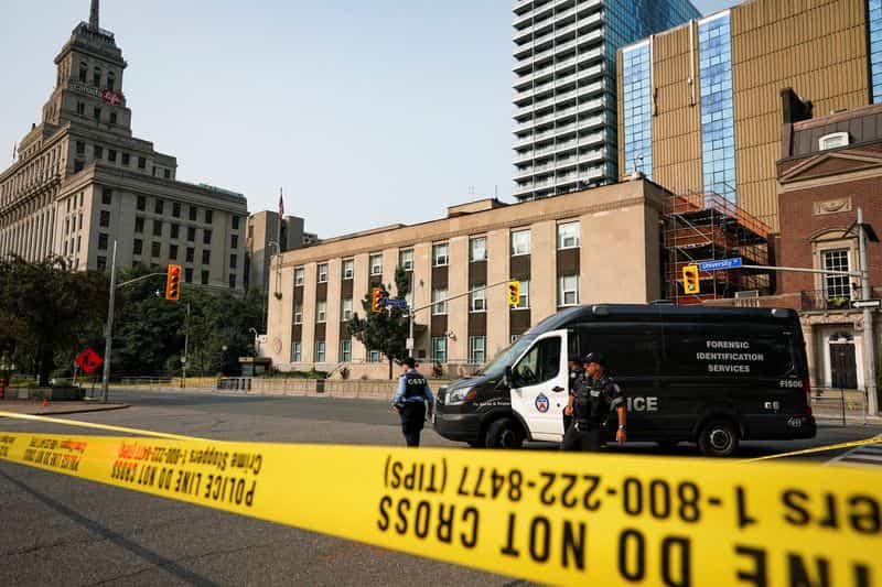 Shots fired outside US consulate in Toronto for second time this year