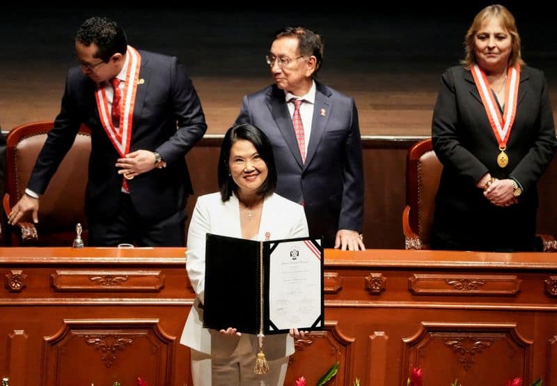 Keiko Fujimori to be sworn in as Peru's president