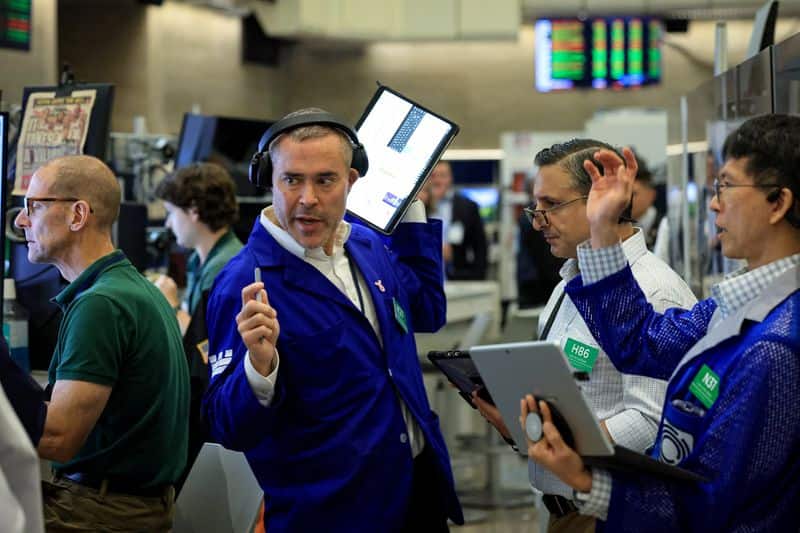 US stocks open lower ahead of Fed decision; oil jumps on Middle East tensions