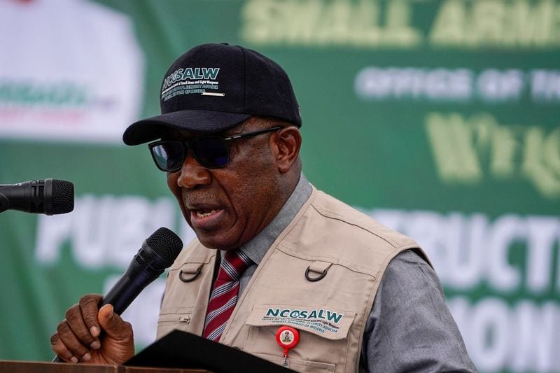 Nigeria Destroys Nearly 3,000 Illicit Weapons