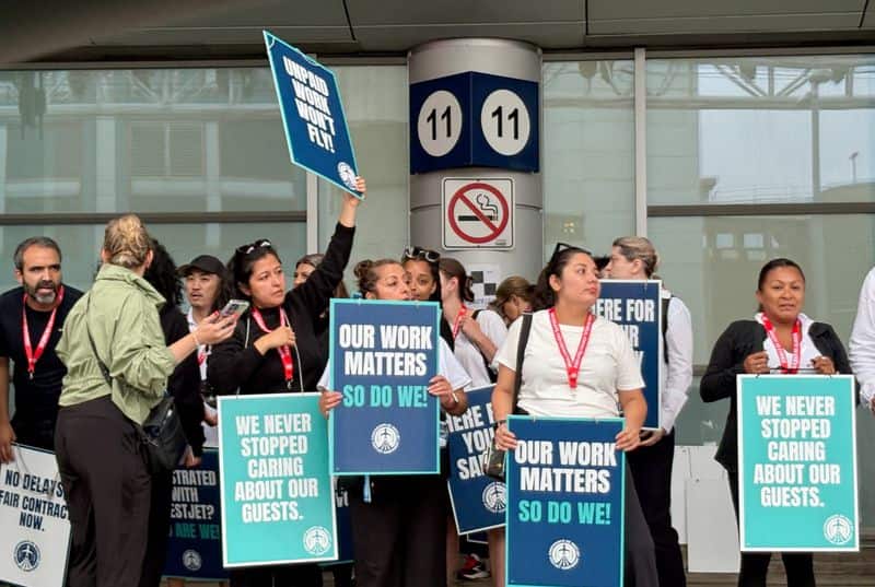 WestJet, flight attendants' union reach tentative wage deal to end strike
