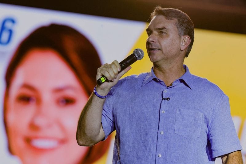 Flavio Bolsonaro narrows gap with Lula in Brazil election poll