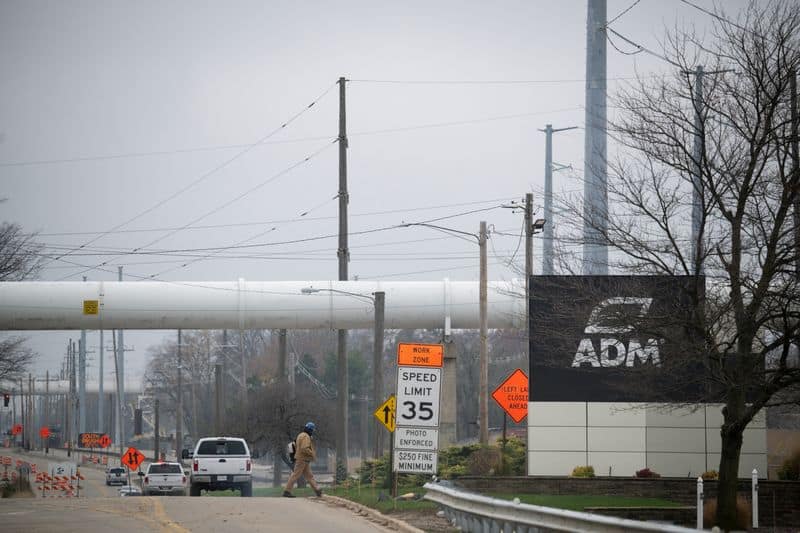 Archer-Daniels-Midland beats Q2 profit estimates on strong grain trading margins