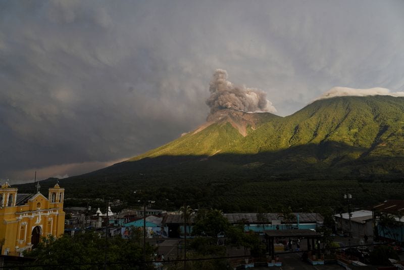Guatemala's Fuego volcano erupts, prompting evacuations and ash warnings