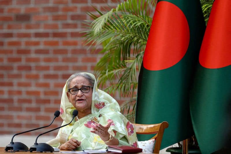 Bangladesh ex-PM Hasina calls for lifting ban on her party