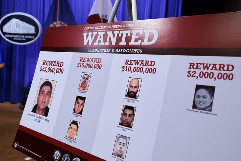 US indicts five leaders of United Cartels drug operation