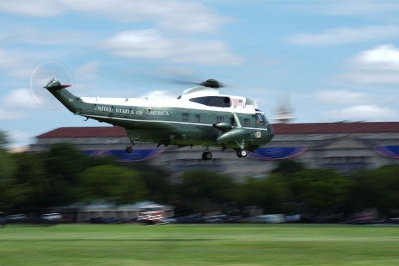 FAA probes safety incident involving Trump's Marine One and commercial jet