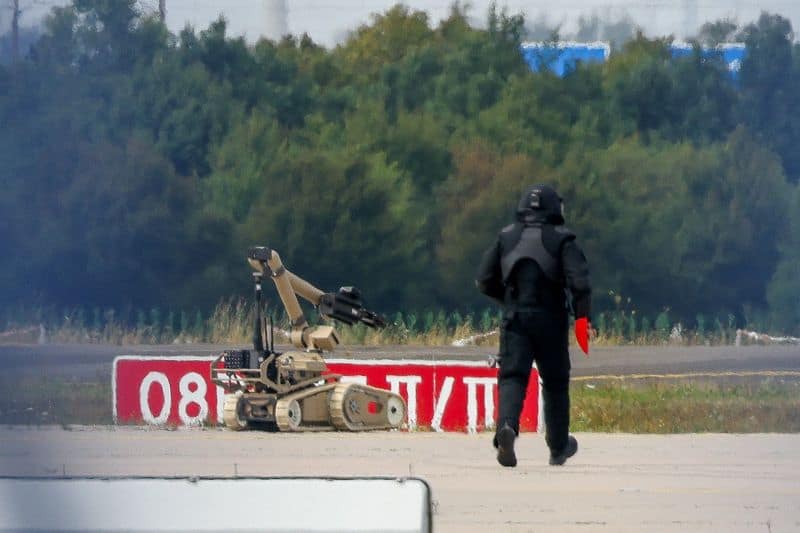 German prosecutor: Drone at airport had explosives, detonator