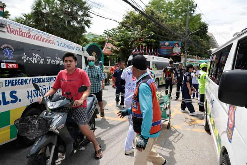 Gunman dead, teacher and students injured in Thailand school shooting