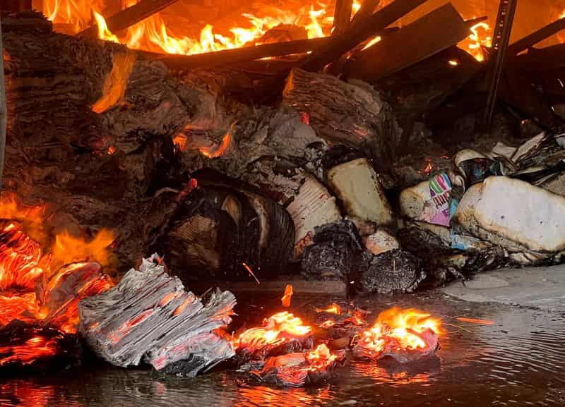 Millions of burnt books show how 'war of endurance' is hurting Ukraine