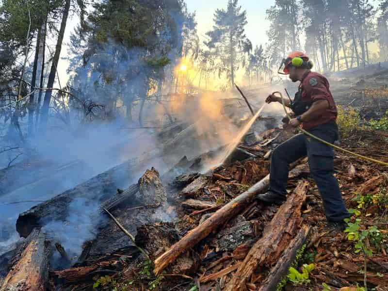 Octogenarian dies as British Columbia wildfires force thousands to flee