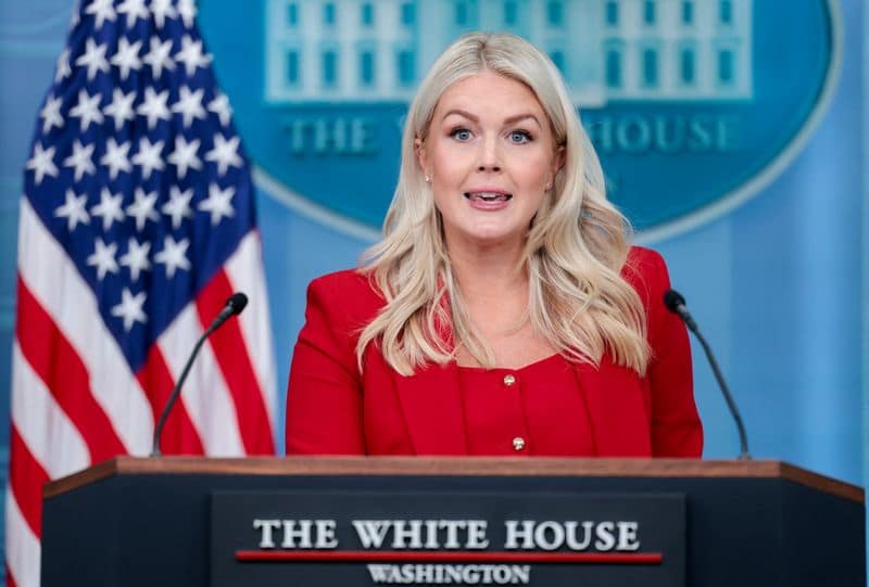 Trump: Press Secretary Leavitt to depart White House at month's end