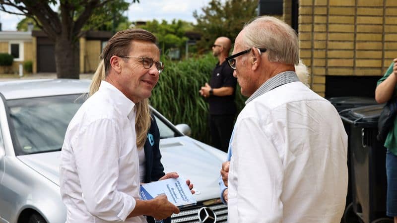 Sweden's ruling bloc trails opposition in new poll, gap narrows