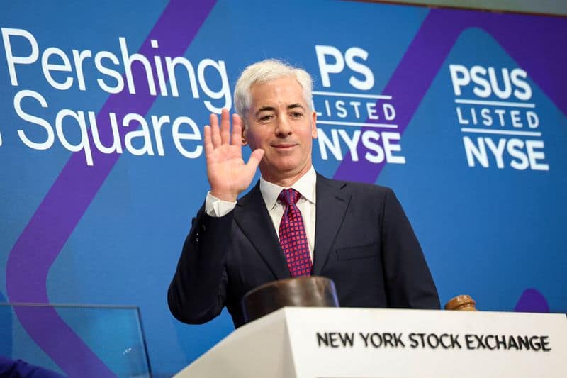 Ackman Adds Netflix, Visa, Mastercard in Major Portfolio Shake-up
