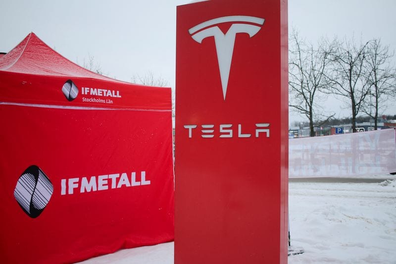 Swedish union IF Metall halts strike against Tesla